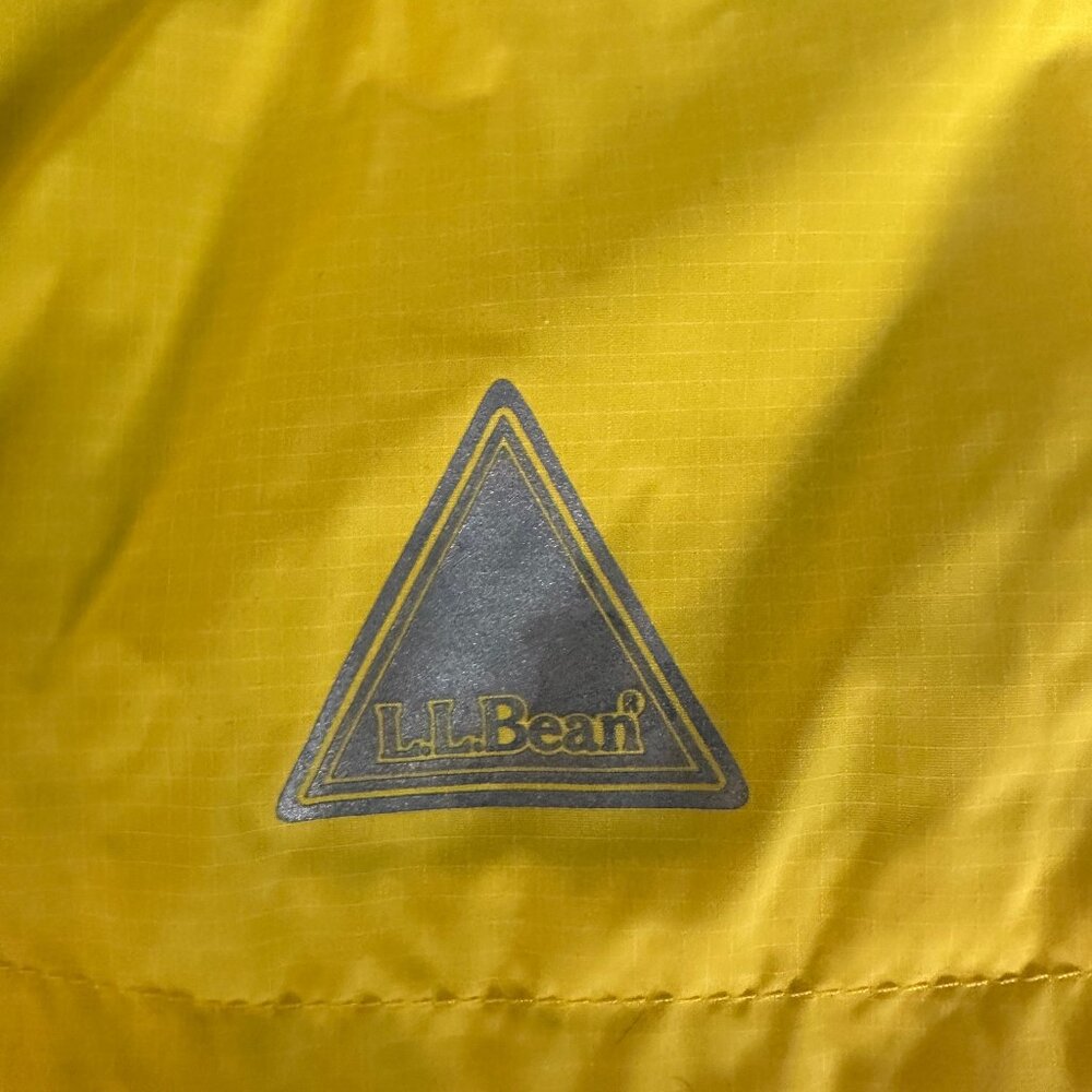 EUC L.L. Bean Rain Jacket Yellow 6-12 Months - Unisex - Picture 6 of 6